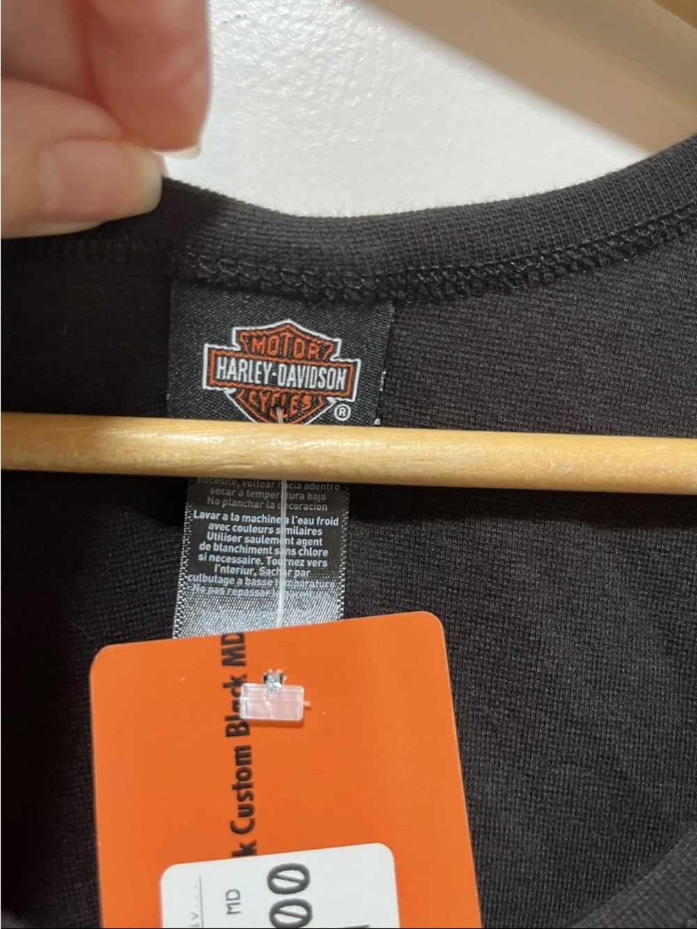 Harley Davidson Shirt Womens Medium Sleeveless Cowboy River Walk San Antonio NWT - Picture 5 of 5